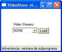 control del modelo videoStream