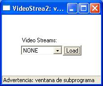 control del modelo videoStream2