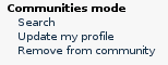 Full Communities mode